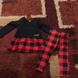 Plaid Sweatpant Material Outfit